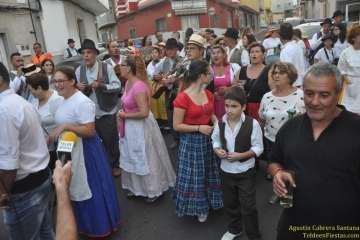 Romería ofrenda a San Venancio en Casas Nuevas (Foto TF)
